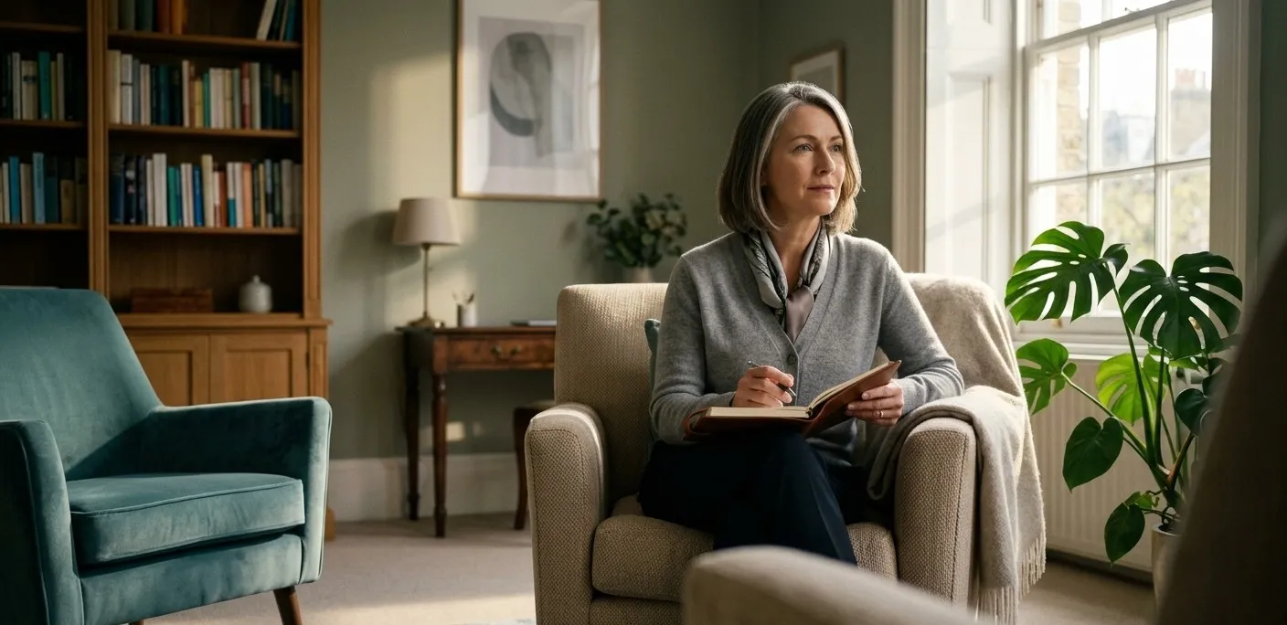 Porque devo ir ao psicólogo, imagem representa uma psicóloga atendendo um paciente 